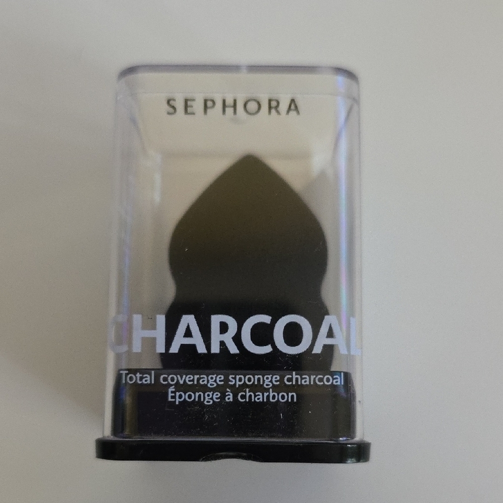 Sephora Charcoal Total Coverage Sponge Infused Reusable Case And Drying Stand - Picture 6 of 6
